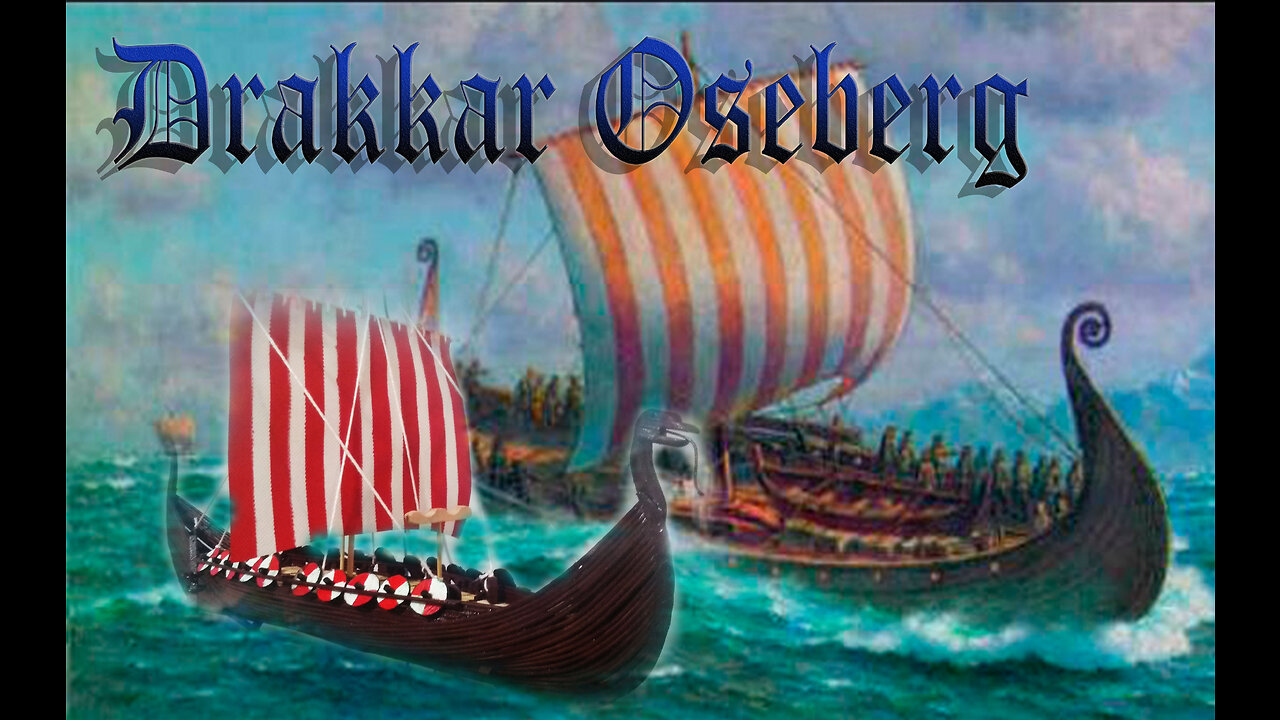 Diy Barco Vikking Drakkar Oseberg / Viking Ship Drakkar Oseberg