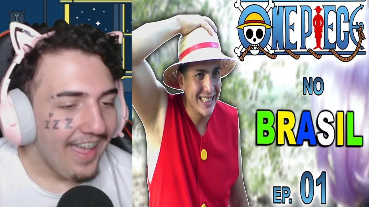 ONE PIECE NO BRASIL | REACT