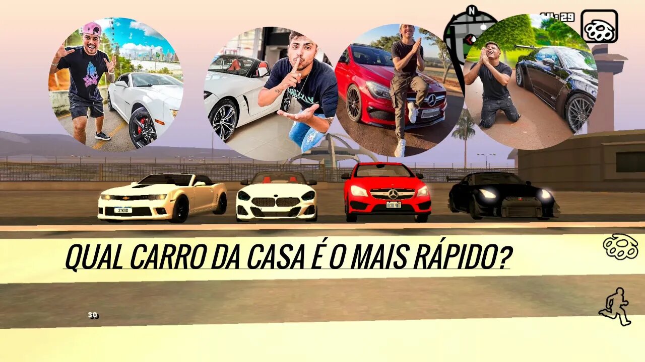 TESTANDO QUAL CARRO DOS CAÇADORES É O MAIS FORTE 💪