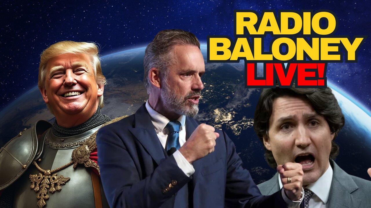 Radio Baloney Live! Another Trump Assassin, Jordan Peterson, Trudeau Mutiny, Joe Rogan, Elon Musk