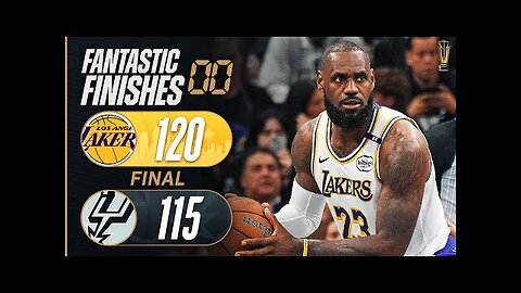 Final 4:39 MUST-SEE ENDING Lakers vs Spurs 🏆| November 15, 2024