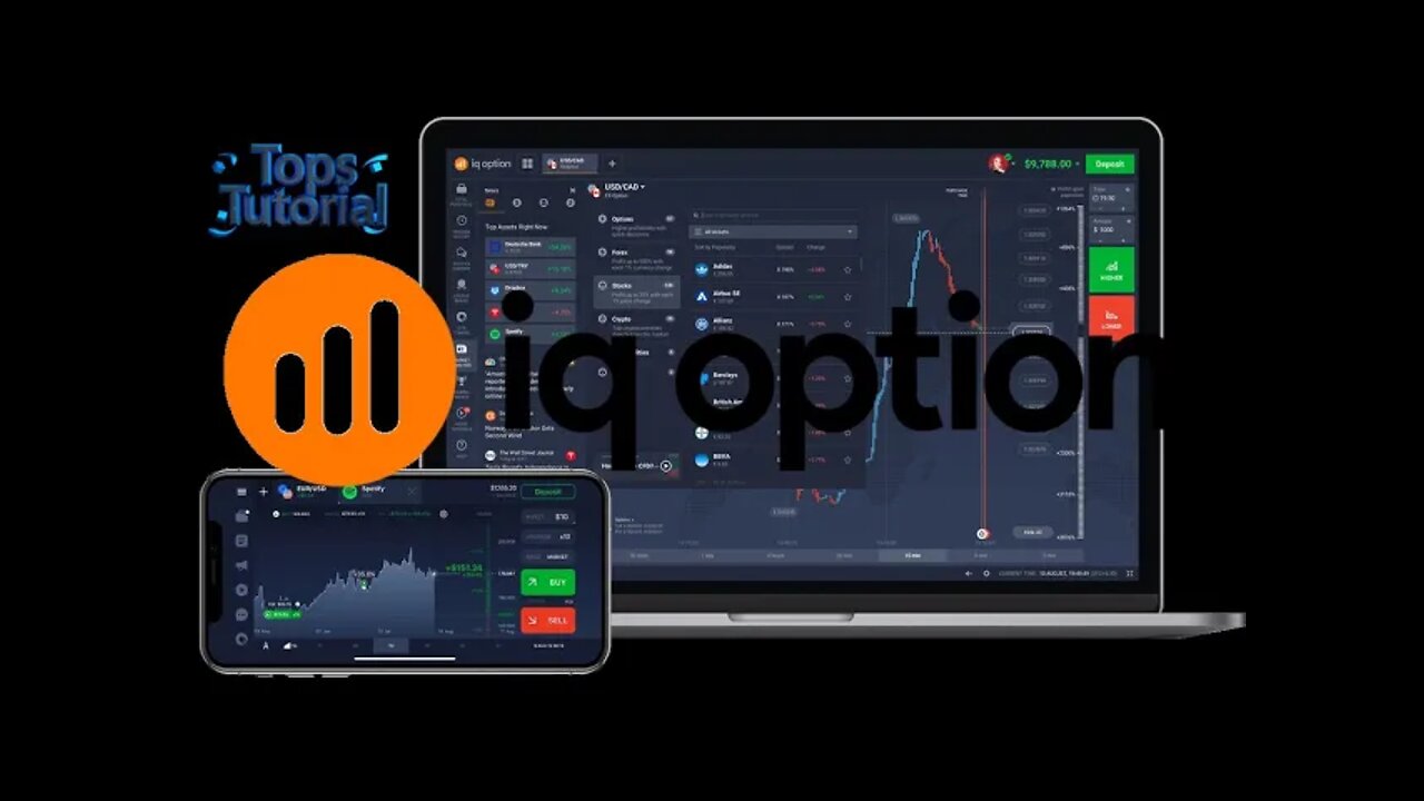 iq option e confiável como ganha dinheiro técnicas e mais, Analise App iq option e Tutorial básico