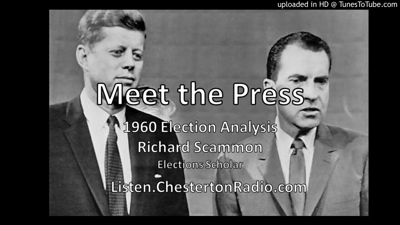 Meet the Press - 1960 Election Analysis - Richard Scammon - Electoral Expert