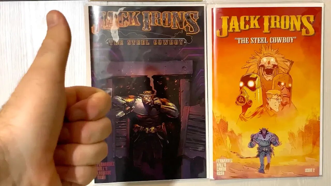 Jack Irons: The Steel Cowboy – Unboxing Issues 1 & 2