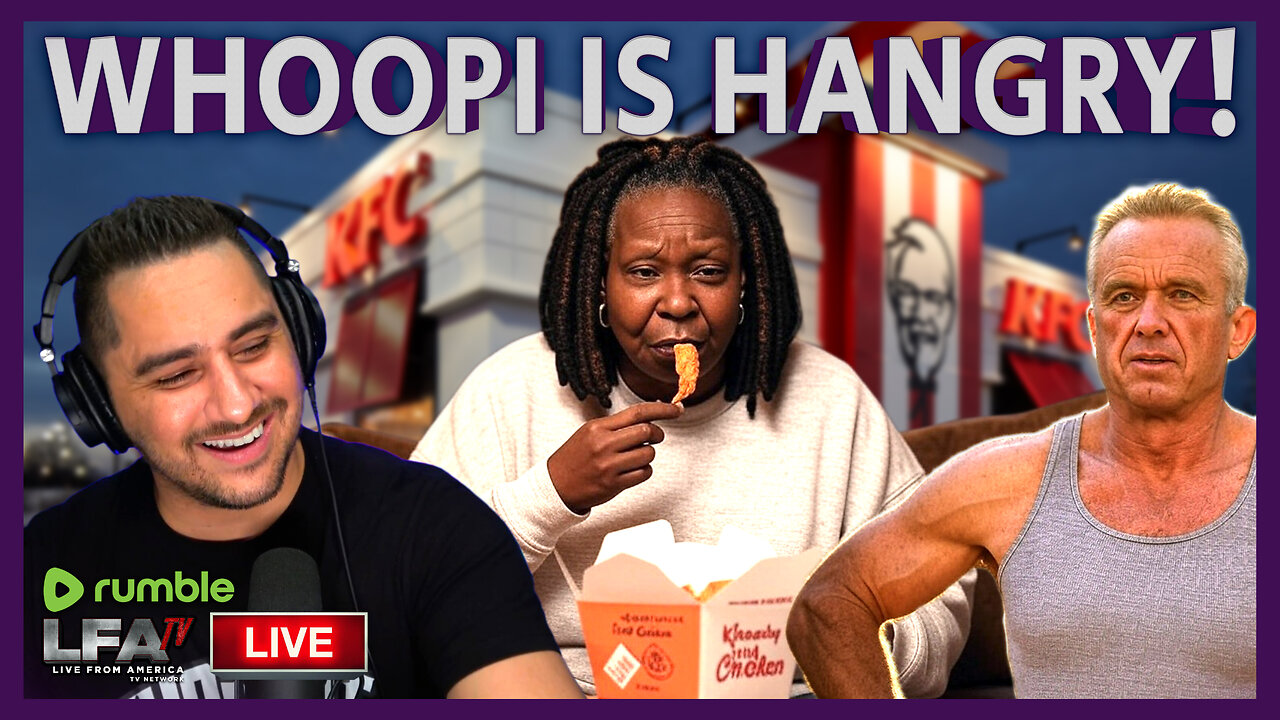 OBESE WHOOPI GOLDBERG IS HANGRY AT RFK JR | BASED AMERICA 12.12.24 @6PM EST