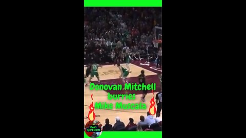 Donovan Mitchell burries Mike Muscala in overtime poster dunk