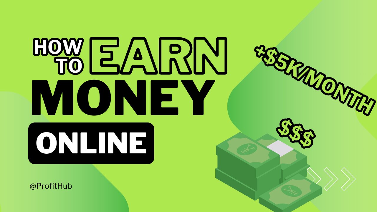 5 BEST And EASY Ways to Earn Money Online from Home (2024)