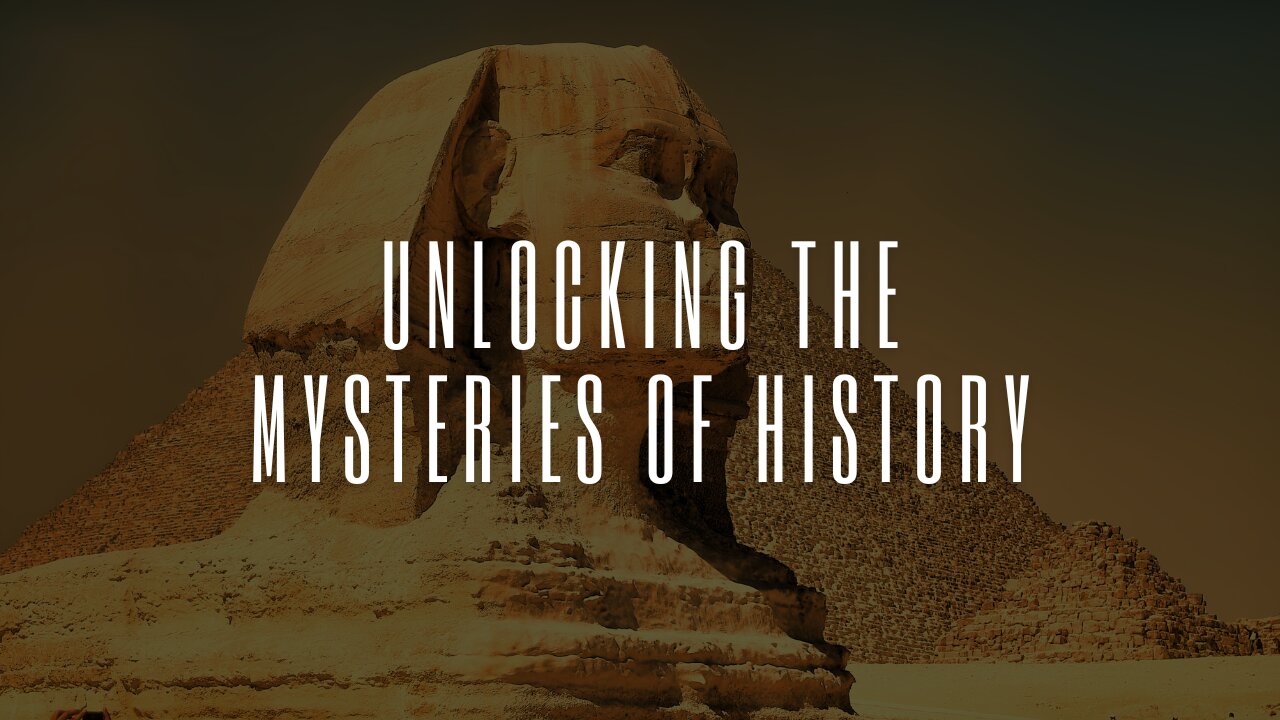 Unlocking the Mysteries of History: A Journey Through Time with Billy Carson