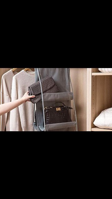 Six-layer Bag Organizer Hanging Storage