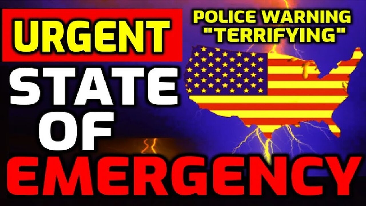 STATE OF EMERGENCY!! this is "TERRIFYING"