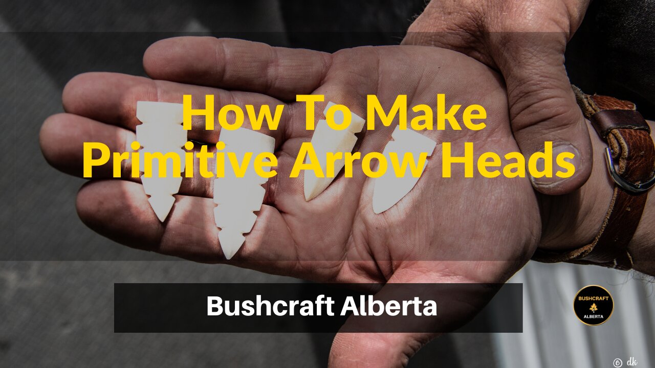 How To Make Primitive Arrowheads with Ross Hinter