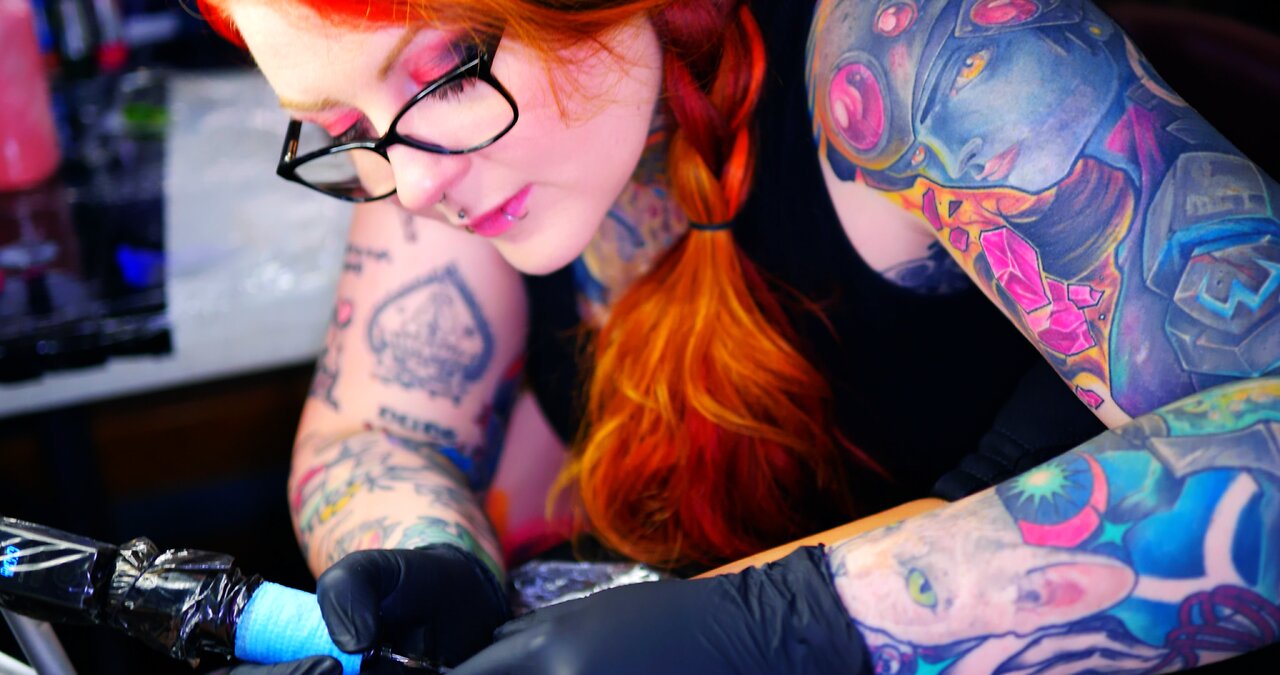 Award Winning Tattoo By Stephanie Johnson at the first annual Ogden Tattoo Convention!