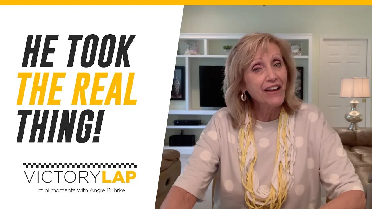 He Took The REAL Thing! (feat. Angie Buhrke) | Victory Lap