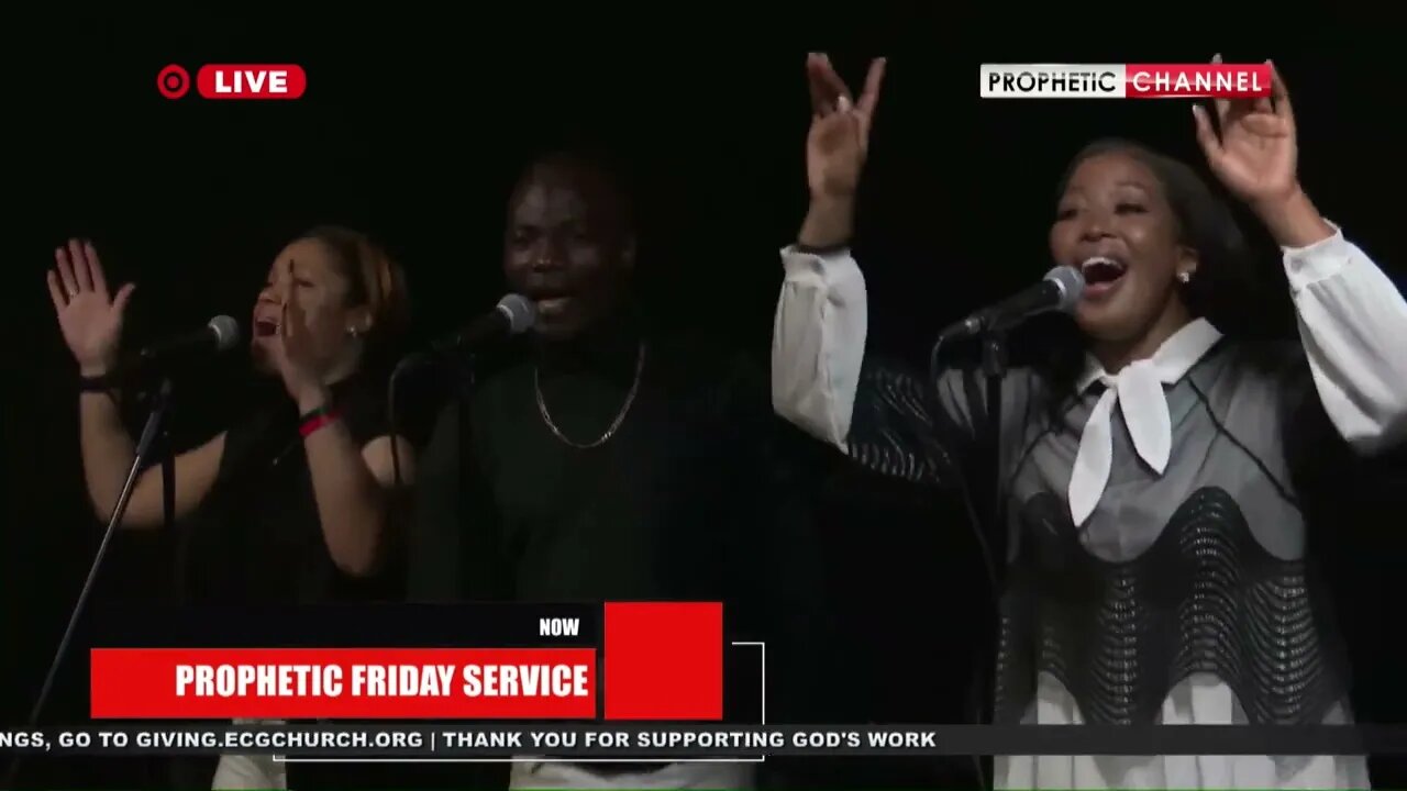 Friday Service LIVE ECG The Jesus Nation Church 05/08/2022