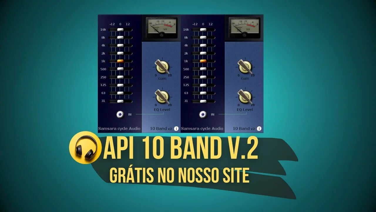 Vst Plugin Grátis Equalizador Simulador API 10 Band V.2