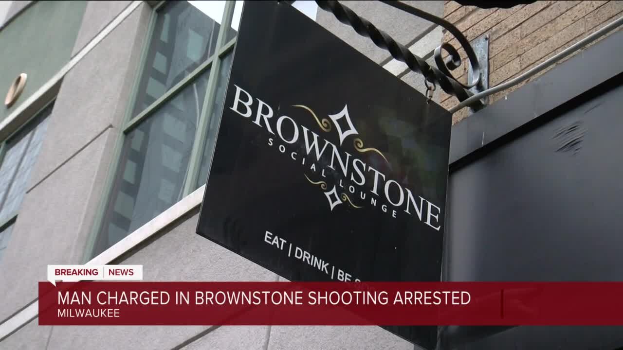 Suspect arrested in deadly shooting at Brownstone Social Lounge