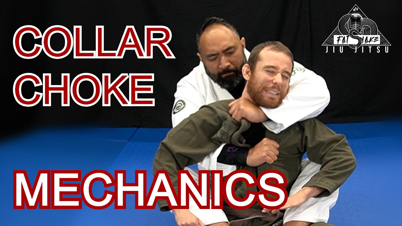 Collar Choke from Back