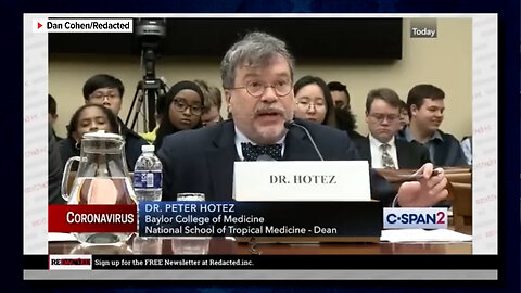 Peter Hotez EXPOSED as Political Activist, NOT Doctor