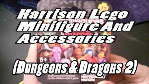 Harrison Lego Minifigure And Accessories (Dungeons & Dragons 2)