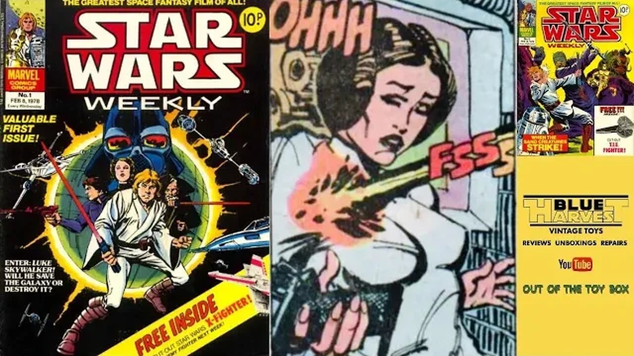 VINTAGE MARVEL STAR WARS UK COMIC ISSUE 1/2 REVIEW