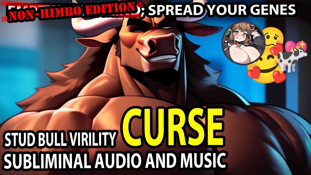 🍆🐂 Stud Bull Virility Limitless Muscle, Testicle and Penis Growth/Enlargement Subliminal Music 💖🐄