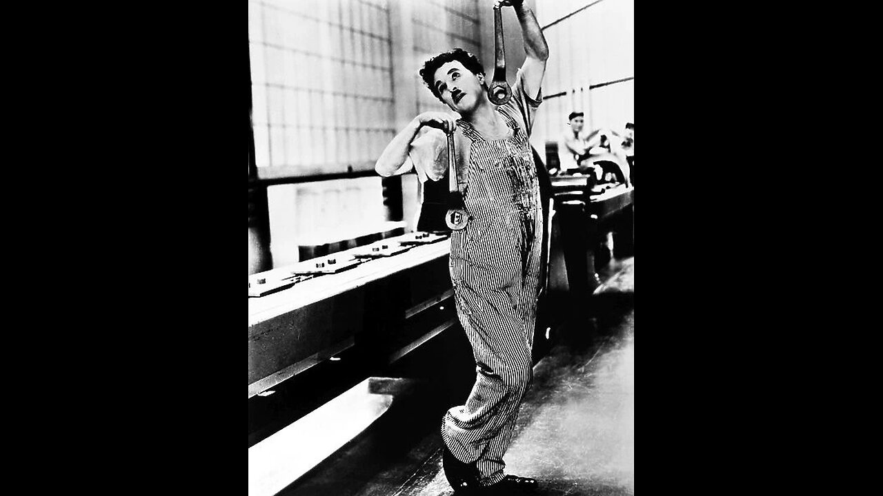 Charlie Chaplin - Factory Scene - Modern Times (1936)