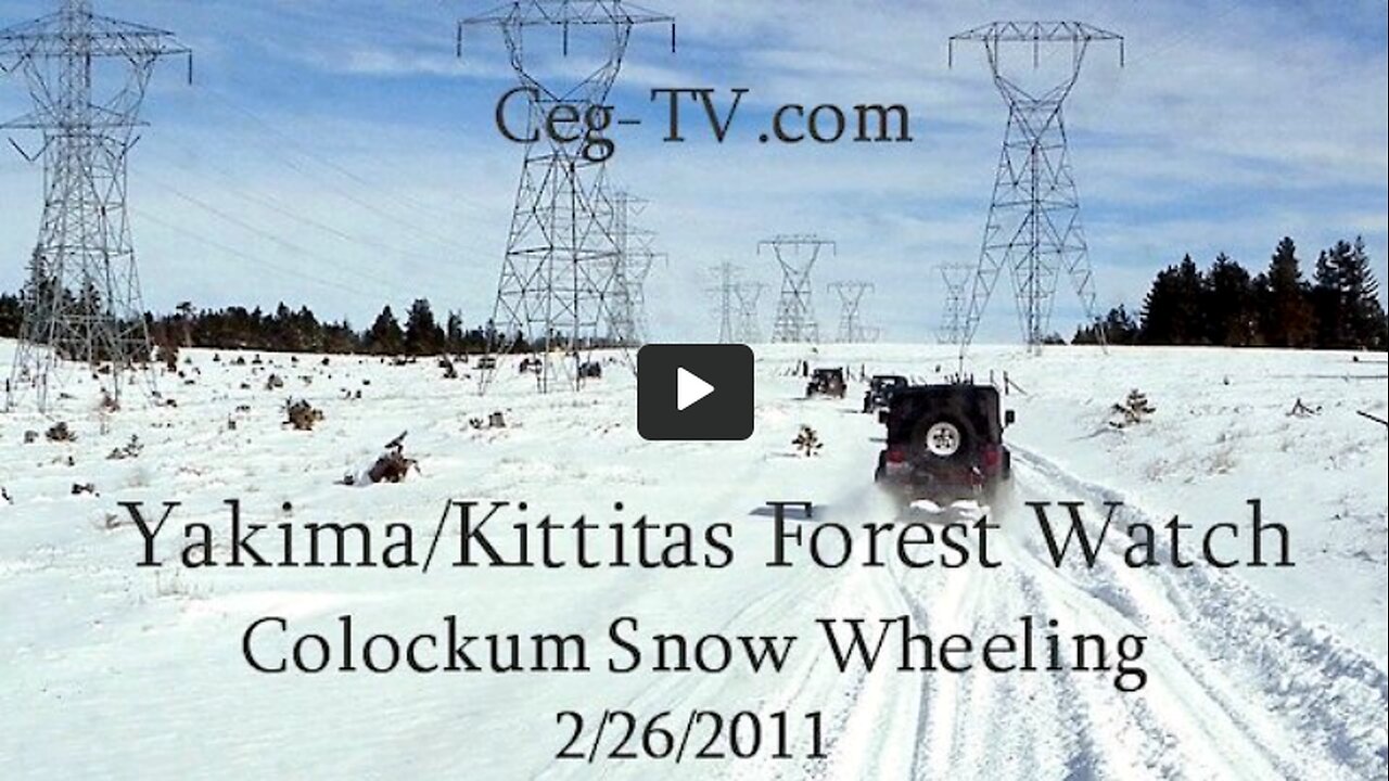 YKFWA: Colockum Snow Wheeling 2/26/2011