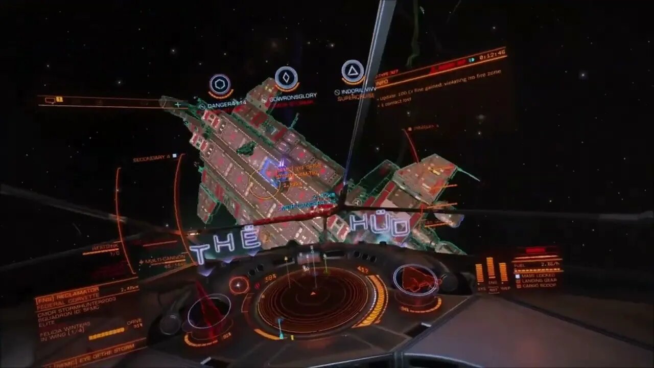 Fight TOCX on Friday - Elite: Dangerous (Legacy)