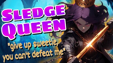 ASMR ROLEPLAY 👑 An encounter with the SLEDGE QUEEN ❄️ [Use Earphones]