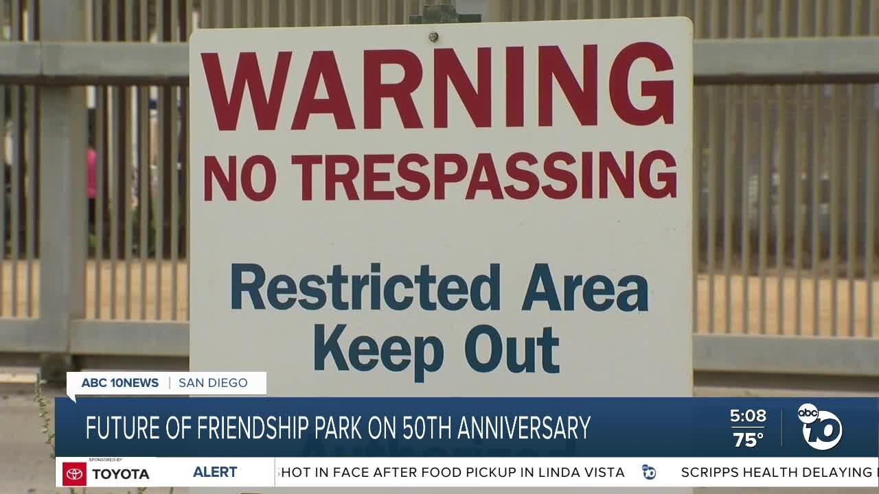 50th anniversary of Friendship Park celebration