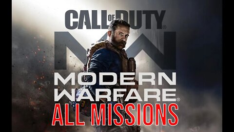 Call of Duty Modern Warfare ALL MISSIONS - No Commentary Gameplay