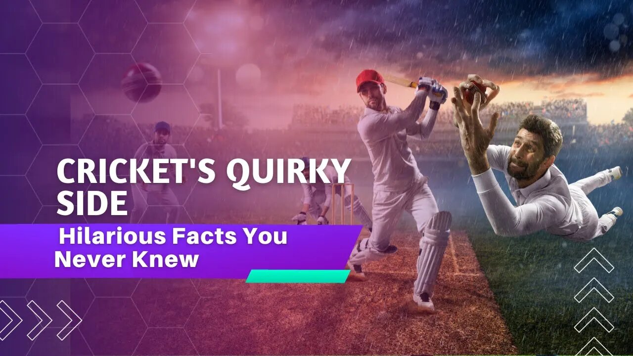 "Cricket's Quirky Side: Hilarious Facts You Never Knew #Cricket, #cricketcomedy , #SportsComedy,