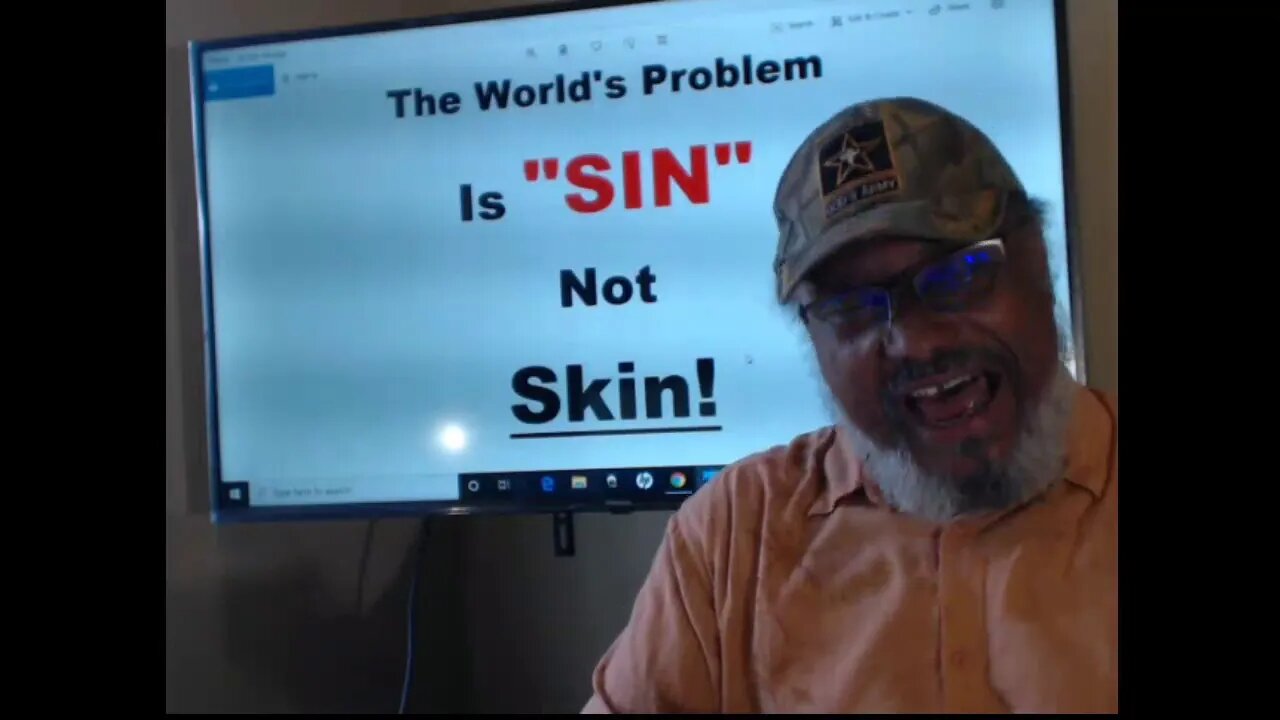 The World's Problem Is SIN, Not Skin!