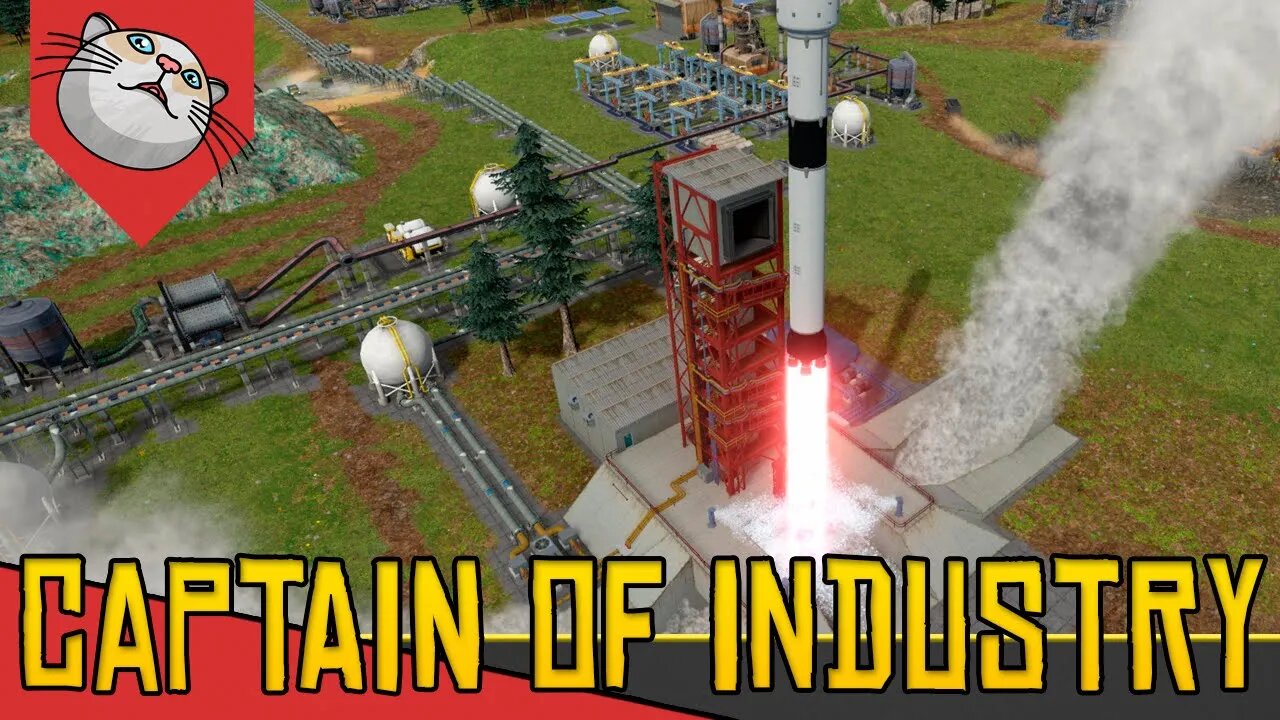 Complexas Linhas de Produção INDUSTRIAIS e Terraformação - Captain of Industry [Gameplay PT-BR]