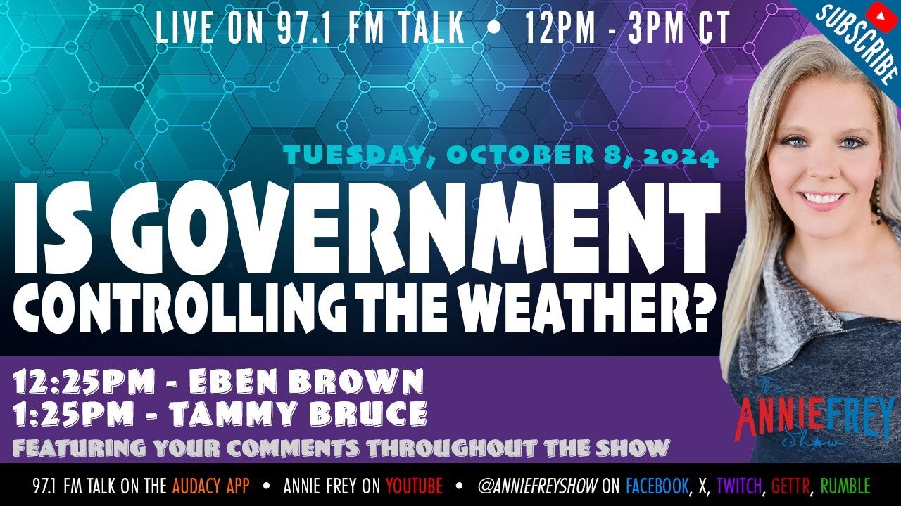 POLL: Is the GOVERNMENT controlling the weather? Yes or No