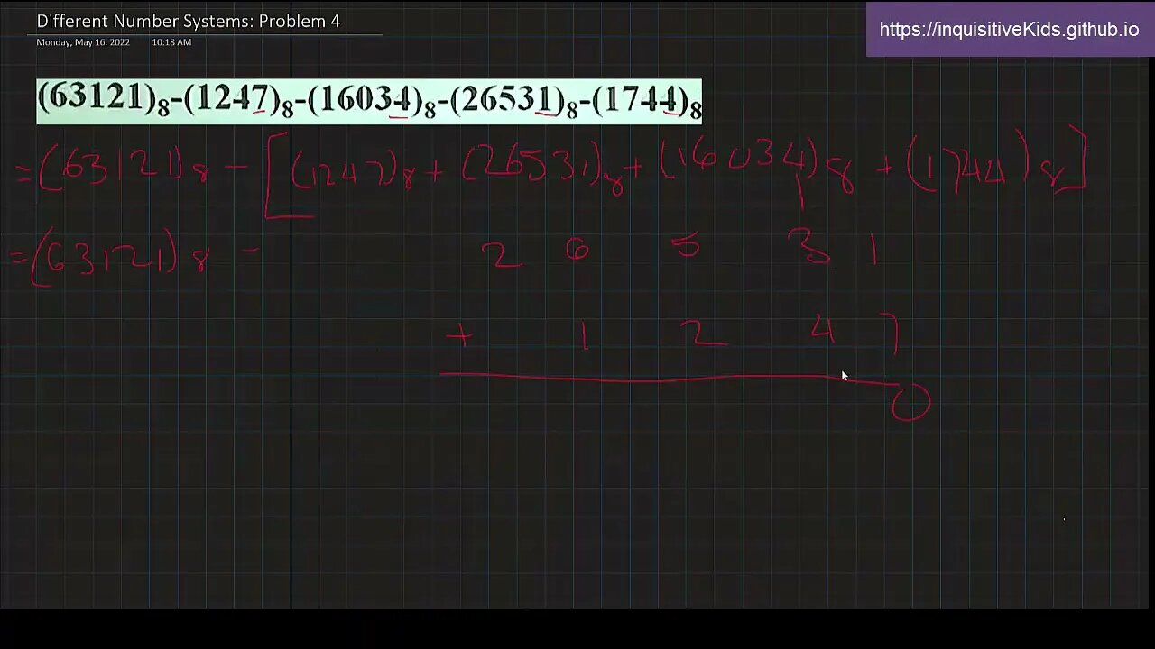 Converting Number Systems: Problem 4