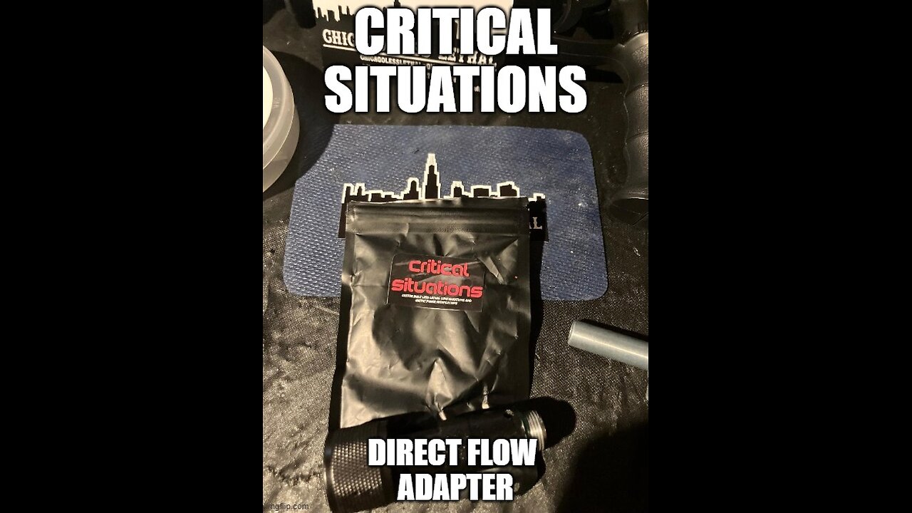 Critical Situations Direct Flow Adapter Hpa | Chicago Less Lethal | 312-882-2715