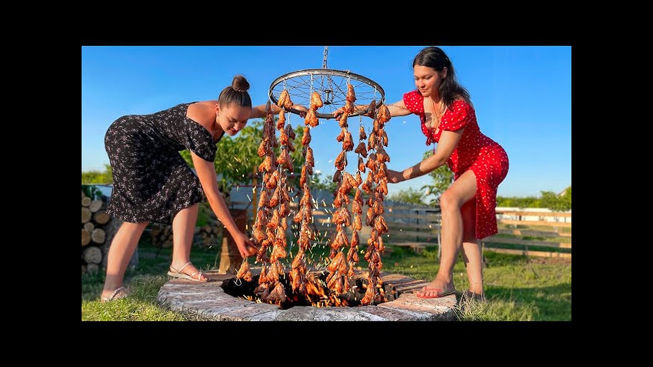 199 Chicken Wings Fried in an Underground Tandoor! An Unforgettable Taste Sensation