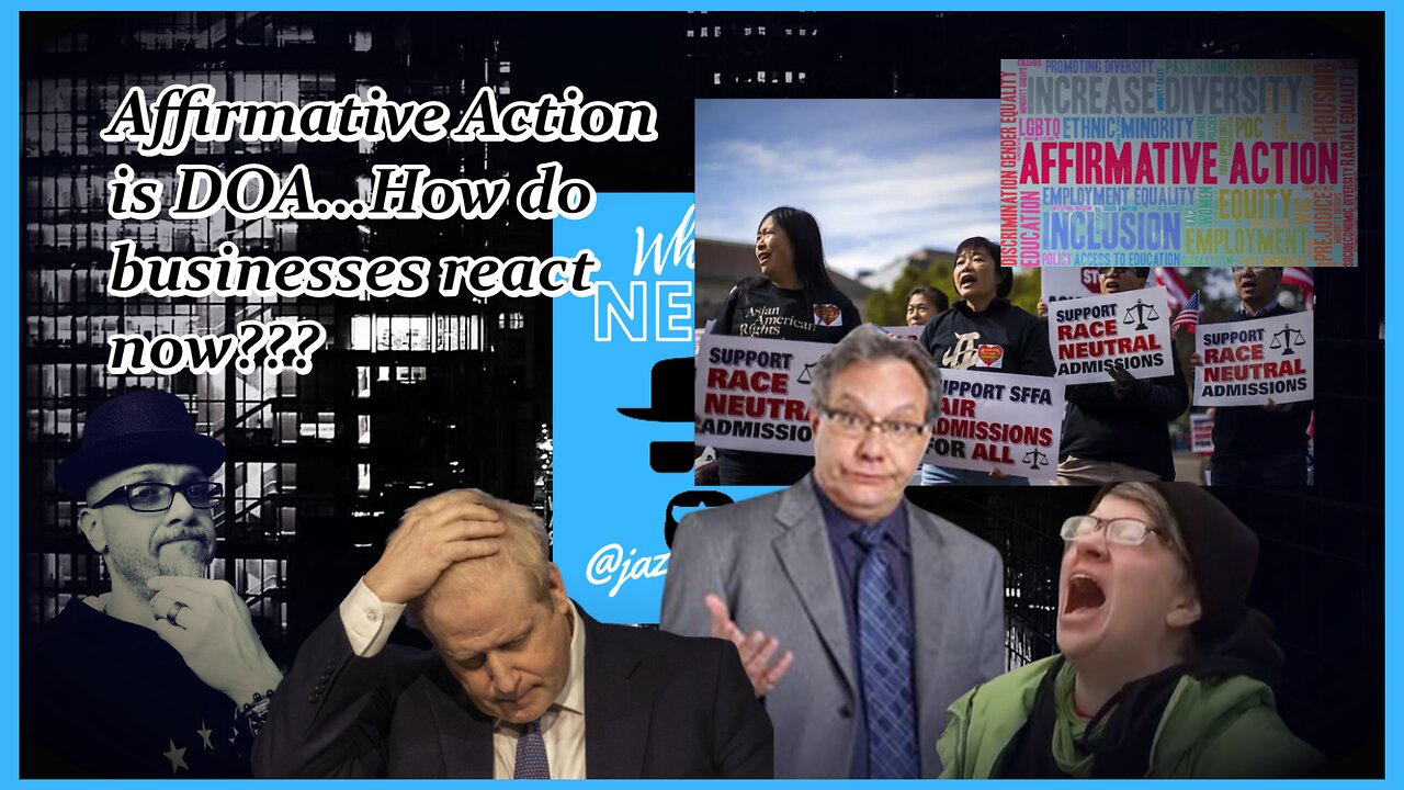 AFFIRMATIVE ACTION IS DOA...BUSINESES WHAT NOW???