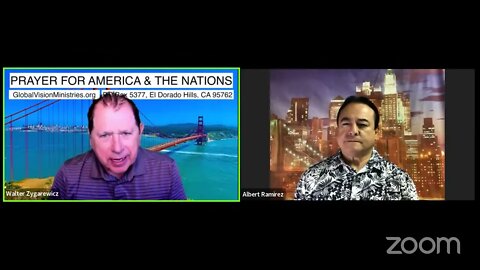 PRAYER FOR AMERICA & THE NATIONS Live Walter Zygarewicz with Albert Ramirez - Authority of Believer