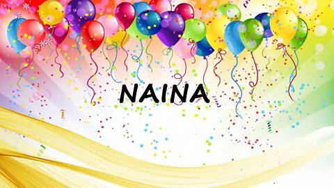 Happy Birthday to Naina - Birthday Wish From Birthday Bash