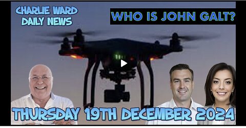 CHARLIE WARD DAILY NEWS- MORE BIZARRE DRONE STORIES. JGANON, SGANON, CLIF HIGH