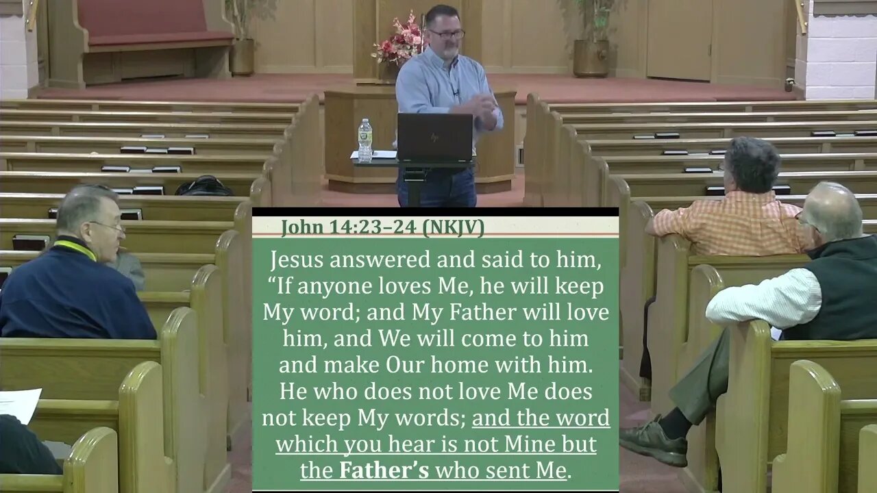 Bible Class Wednesday May 18 2022