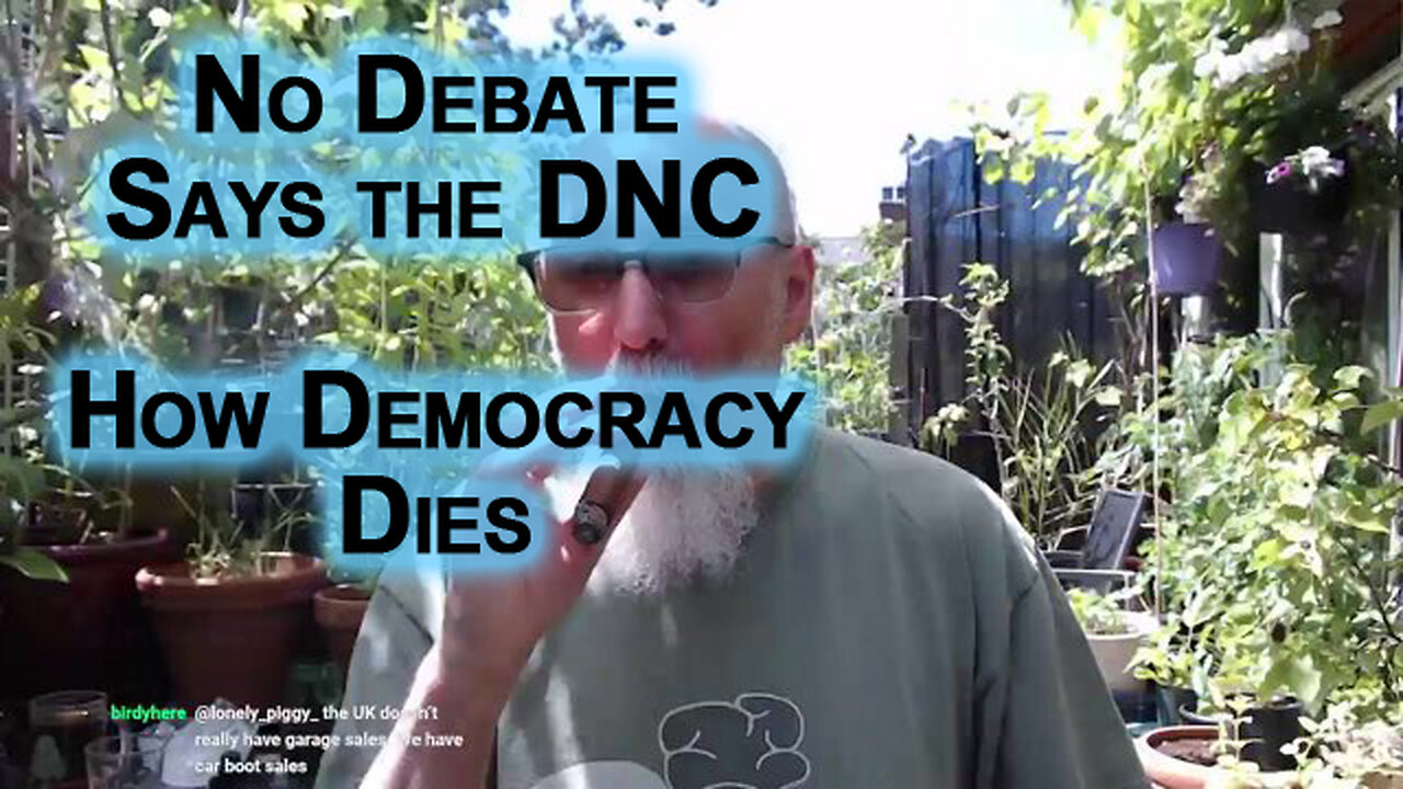 Democracy in the United States Dies With the 2024 Democratic Party Presidential Primaries: No Debate