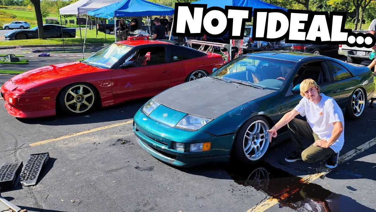 Driving my 300zx to a Car Meet then this happens...