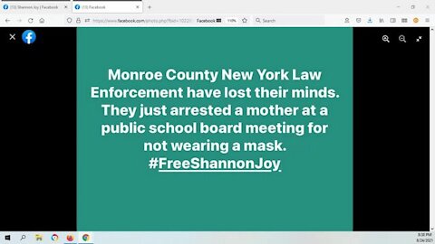 Shannon Joy is ok they only detained her, and charged her with crap