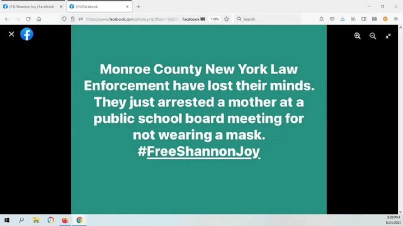 Shannon Joy is ok they only detained her, and charged her with crap