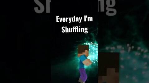 Everyday I'm Shuffling #minecraft #minecraftshorts