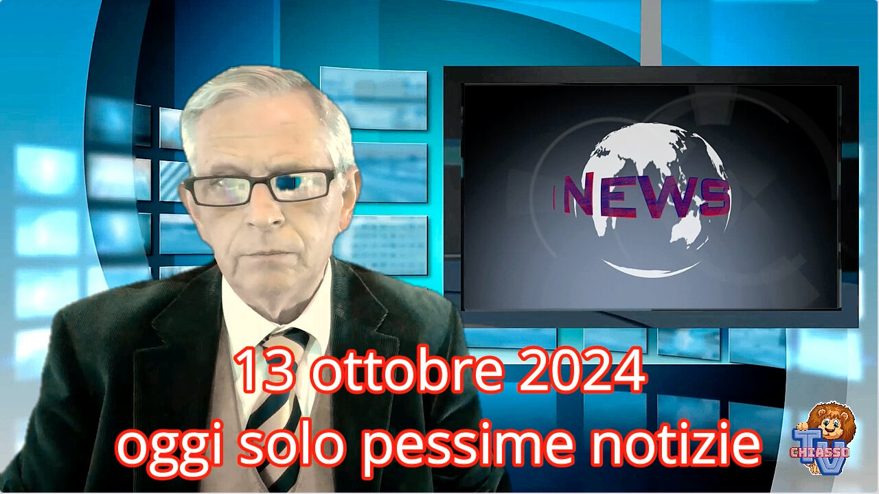 Chiasso News 13 ottobre 2024 - Oggi solo pessime notizie