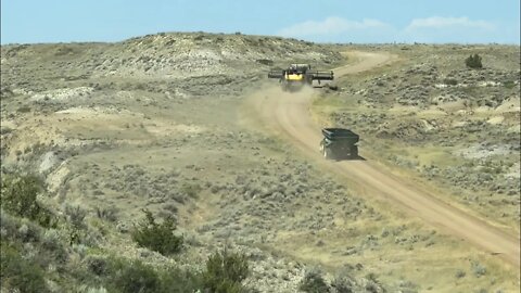 DAY 58 / 2022 Wheat Harvest / August 12 (Jordan, Montana)